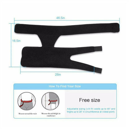 PLGEBR Sciatica Nerve Pain Relief Thigh Compression Brace for Hip Joints Arthritis Groin Wrap Brace Protector Belt