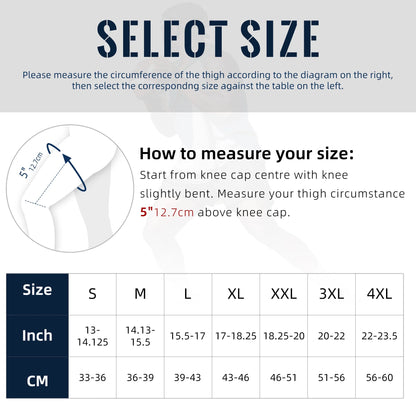 Arthritis Knee Brace Copper Knee Support Compression Sleeves for Women Men Pain Relief and Joint-3Xl