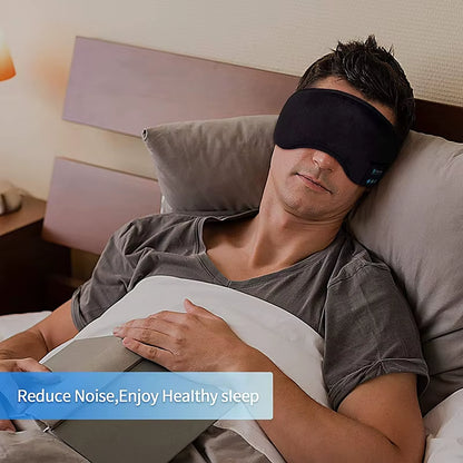 Best Comfy Eye Mask for Music, Bt5.0 Wireless Sleeping Headphones, Blue Tooth Sleep Headphones Eye Mask